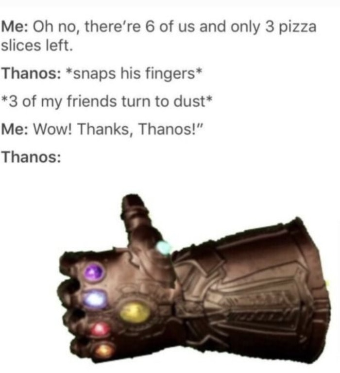 Marvel Memes - Infinity Gauntlet
