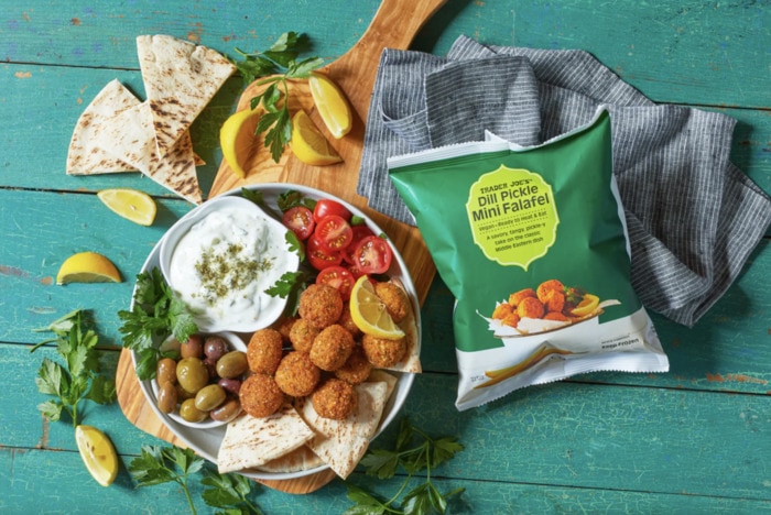 New at Trader Joe's - Dill Pickle Mini Falafel