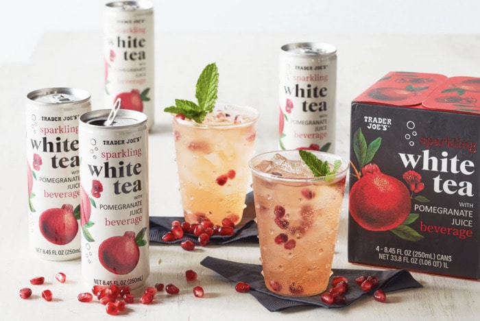 New at Trader Joe's - Sparkling White Tea with Pomegranate Juice