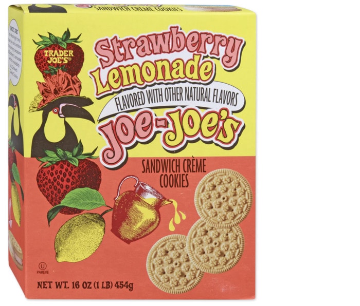 New at Trader Joe's - Strawberry Lemonade Joe-Joes