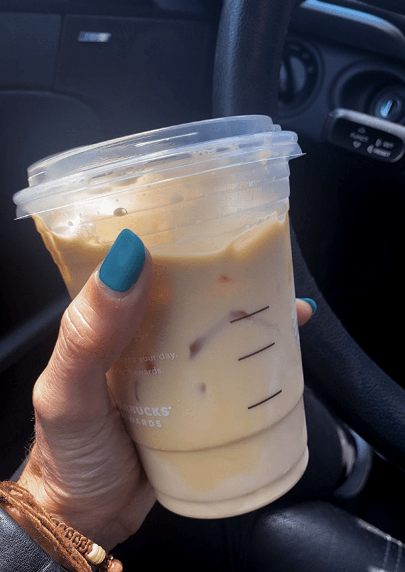 Starbucks Secret Menu Iced Coffee Drinks - Cookie Butter Latte