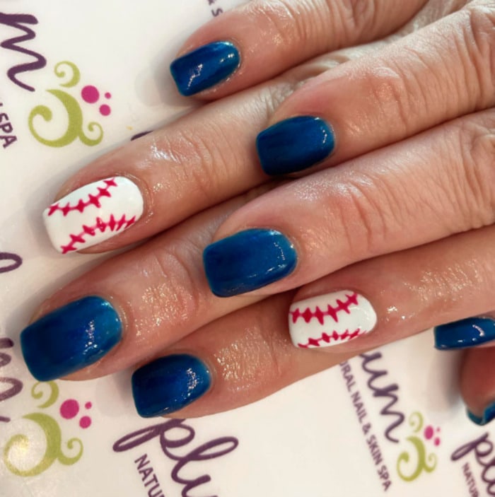 Summer Nails 2022 - baseball