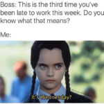 Work Memes - wednesday