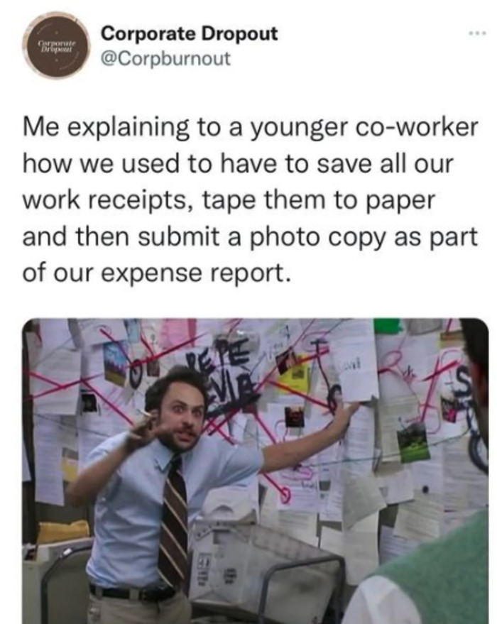 Work Memes - expense report