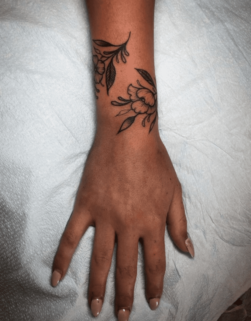 Top 37 Best Flower Wrist Tattoo Ideas  2021 Inspiration Guide