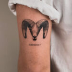 Zodiac Tattoos - realistic ram