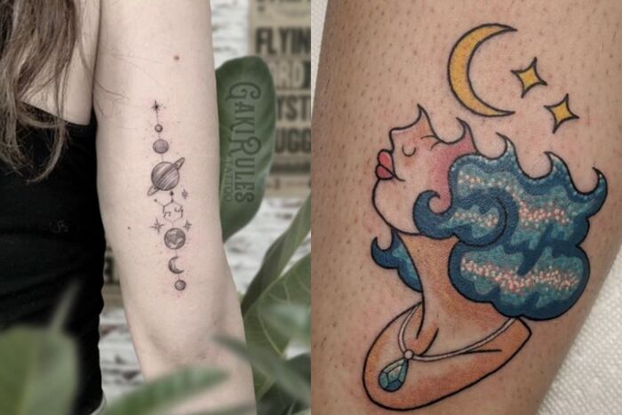 25 Zodiac Tattoos You're Destined To Love - Let's Eat Cake