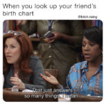 Astrology Memes - birth chart