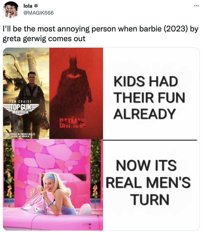 Barbie Set Photos Reactions - real men