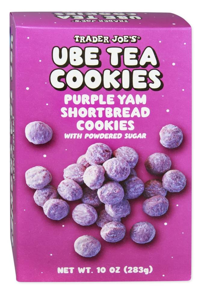 Best Trader Joe's products - ube tea cookies