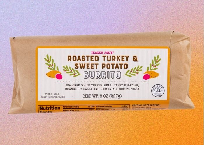 Best Trader Joe's Products - Roasted Turkey and Sweet Potato Burrito