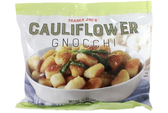 Best Trader Joe's Products - cauliflower gnocchi