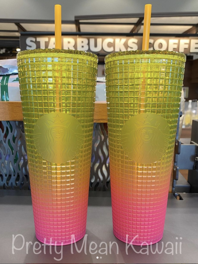 Colorful drinkware at Starbucks to match any summer mood