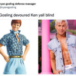 Ryan Gosling Ken Twitter Reactions - ken doll