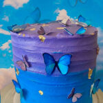 90s Cake Ideas - butterflies