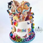 90s Cake Ideas - Lisa frank