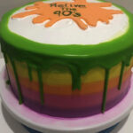 90s Cake Ideas - Nickleodeon slime