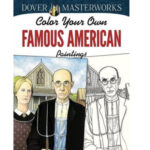Adult Coloring Books - Famous American Paintings