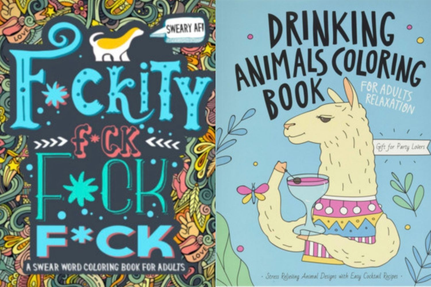 The 21 Wildest Adult Coloring Books for Stress Relief   Let's Eat Cake