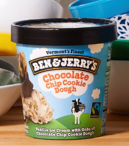 Ben and Jerry's Flavors - Chocolate Chip Cookie Dough