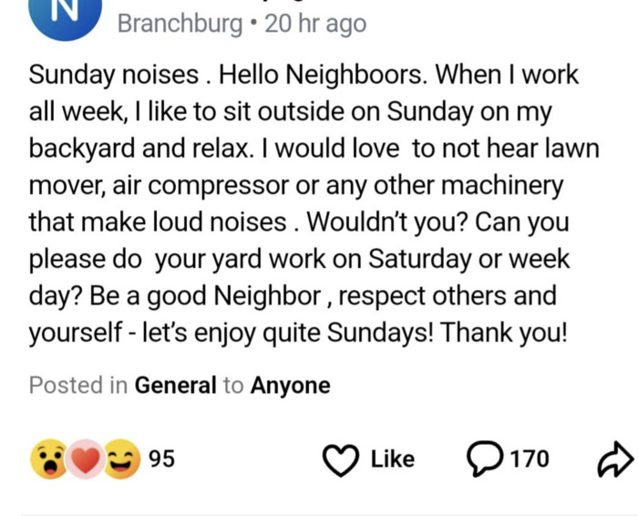 Best of Nextdoor - Sunday