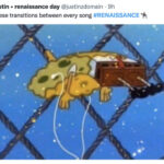 Beyonce Renaissance Memes and Tweets - transitions