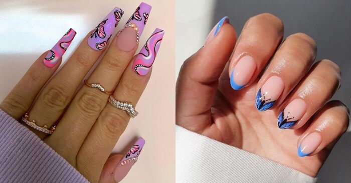 Butterfly nails