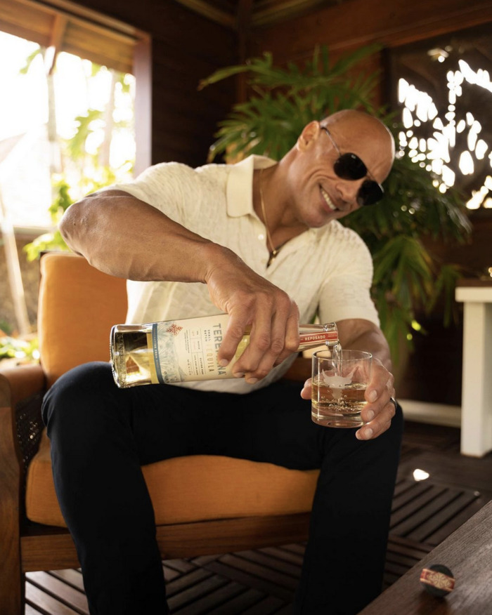 Celebrity Alcohol Brands - Dwayne "The Rock" Johnson Teremana