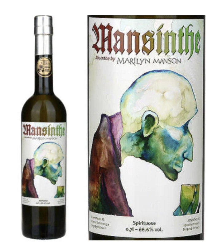 Celebrity Alcohol Brands - Mansinthe by Manson