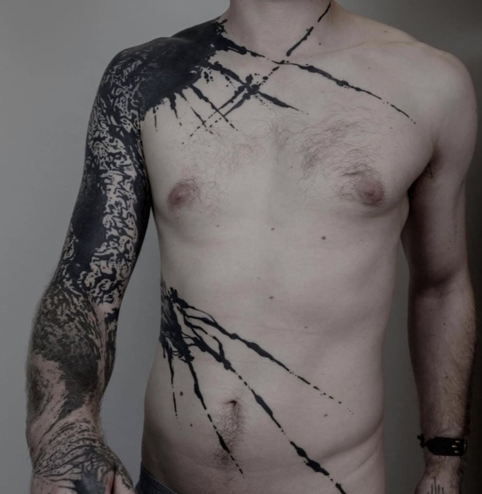 Cool Tattoos - ink splatter