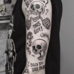 Cool Tattoos - bad to the bone