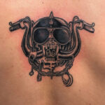 Cool Tattoos - skull motorcycle