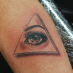 Cool Tattoos - Triangle eye