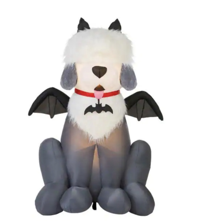 Home Depot Halloween 2022 - Vampire Sheepdog Inflatable
