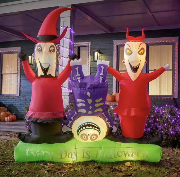Home Depot Halloween 2022 - Lock Stock Barrel Inflatable