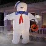 Home Depot Halloween 2022 - Ghostbusters Stay Puft Inflatable