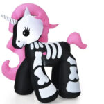 Home Depot Halloween 2022 - Skeleton Pony Inflatable