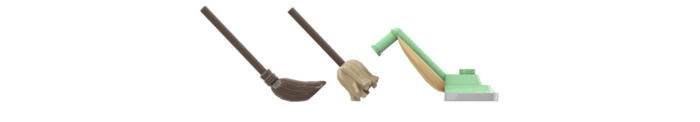 Lego Hocus Pocus House - Brooms Vacuum
