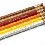 Leo gifts - pencils