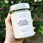 Leo gifts - Ray of Sunshine candle