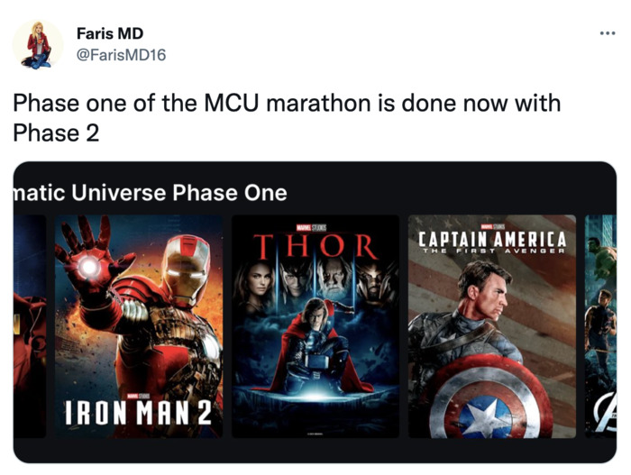 Marvel Movies in Order - MCU marathon
