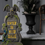 Target Halloween Hyde Eek 2022 - enter if you dare headstone