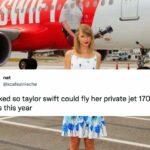 Taylor Swift Private Jet Tweets Memes