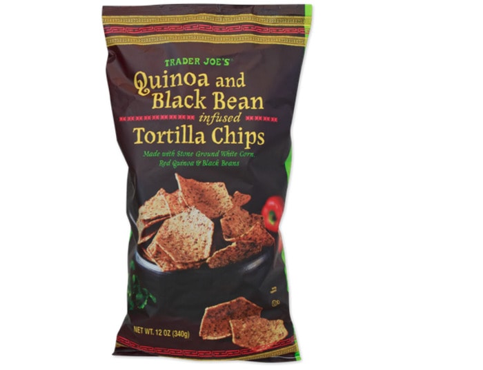 Trader Joe's Gluten Free - Quinoa and Black Bean Tortilla Chips