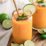 Tropical Cocktails - Frozen Mango Margaritas