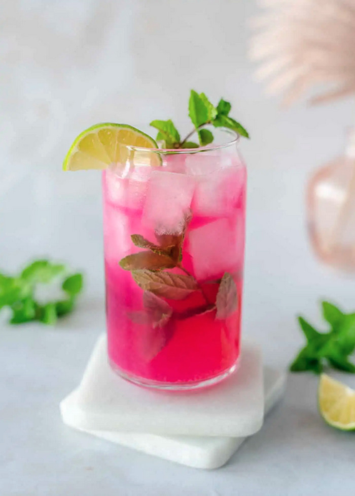 Tropical Cocktails - Prickly Pear Mojito