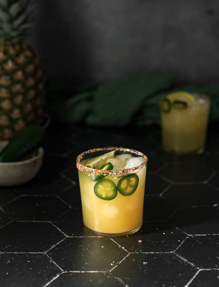 Tropical Cocktails - Spicy Pineapple Margarita