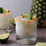 Tropical Cocktails - Coconut Pineapple Margarita