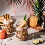 Tropical Cocktails - Grilled Pineapple Moscow Mule