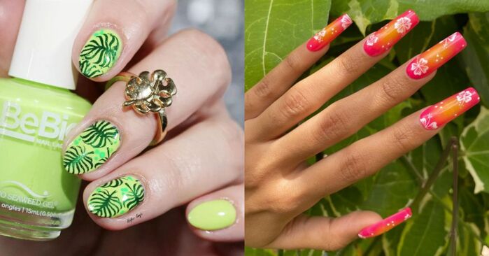 Tropical Nail Designs